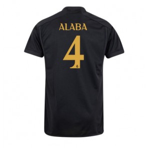Real Madrid David Alaba #4 Replica Third Stadium Shirt 2023-24 Short Sleeve
